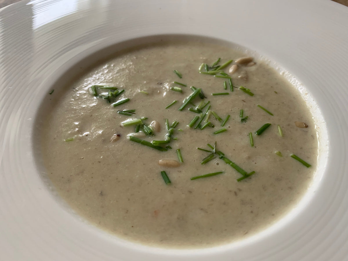 Ein-Topf-Pilzsuppe